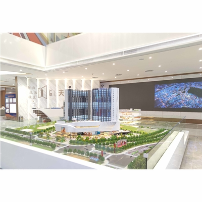 High Rise Building Scale Model 1:100 Architectural Model Display Commercial