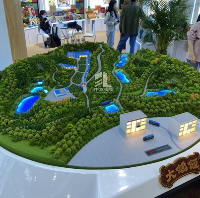 LED Architecture Topography Model 1:100 Topography Architecture Model