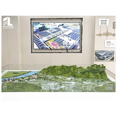 Buy 1:150 Scale Model Town Architectural Scale Model Customized online manufacture
