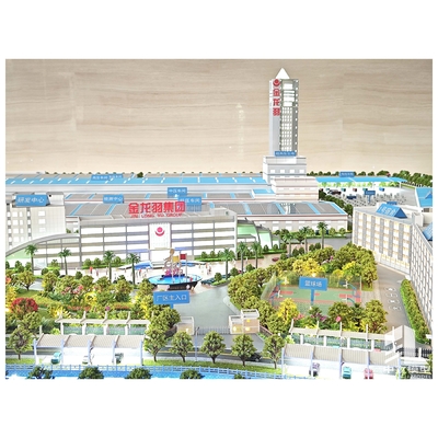 Buy Industrial Park Models Architectural 1:150 Factory Scale Model With Infrastructure online manufacture