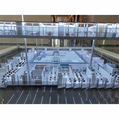 Buy High Precision 1:150 Scale Model Factory Architectural Scale Models With LED Lighting online manufacture
