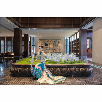 Buy Complex Modern Residential Architectural Models 1:100 Scale Model High Rise Buildings online manufacture