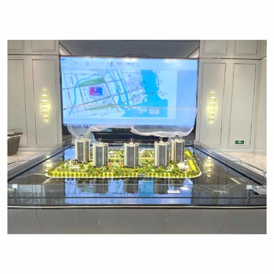 Buy Contemporary Architectural Scale Model Illuminated Towers 1:150 Scale Model online manufacture