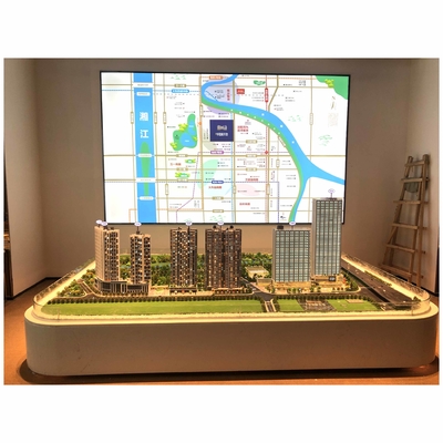 Buy Modern Mixed Architectural Scale Model Office Building Architectural Model 1:100 online manufacture