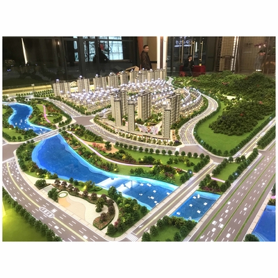 Buy Residential Commercial 1:100 Scale Buildings Architectural Model Display Customized online manufacture
