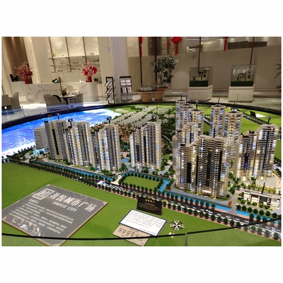 comprare Modello di scala per edifici residenziali della città 1:100 Modello architettonico Stile moderno online manufacture