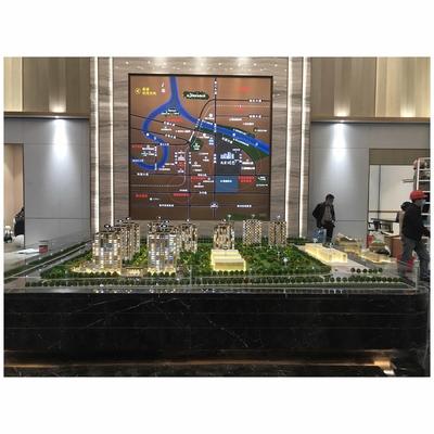 Buy Multiple Building Architecture Models With Integrated Landscaping And Lighting online manufacture
