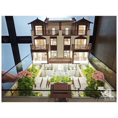 Buy Residential Miniature Architectural Models 1:150 Scale Model Villa online manufacture