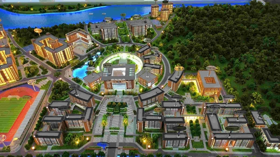 Buy 1:150 University Campus Models School Scale Model For Architecture online manufacture