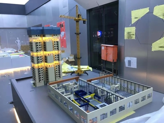 Buy Prefabricated Building Scale Models 1:150 Construction Site Model Architecture online manufacture