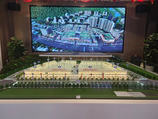 Buy Logistics Distribution Center Scale Model Factory 1:200 Architecture Model online manufacture