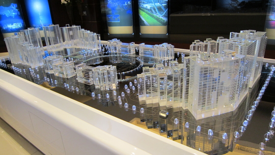 Buy Transparent Architectural Scale Model Multi Building Scale Model For Real Estate online manufacture