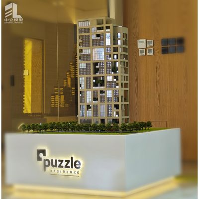 Buy Puzzle Residence High - rise Architectural Scale Model for Professional Display online manufacture