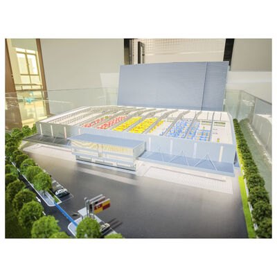 Beli Model Arsitektur Skala Pusat Logistik Cerdas Etalase Sistem Penyimpanan & Penyortiran Otomatis Bertenaga AI online manufacture