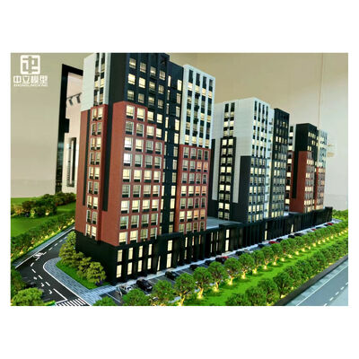 comprar Resumen del producto: Modelo arquitectónico a escala de complejo residencial y comercial online manufacture