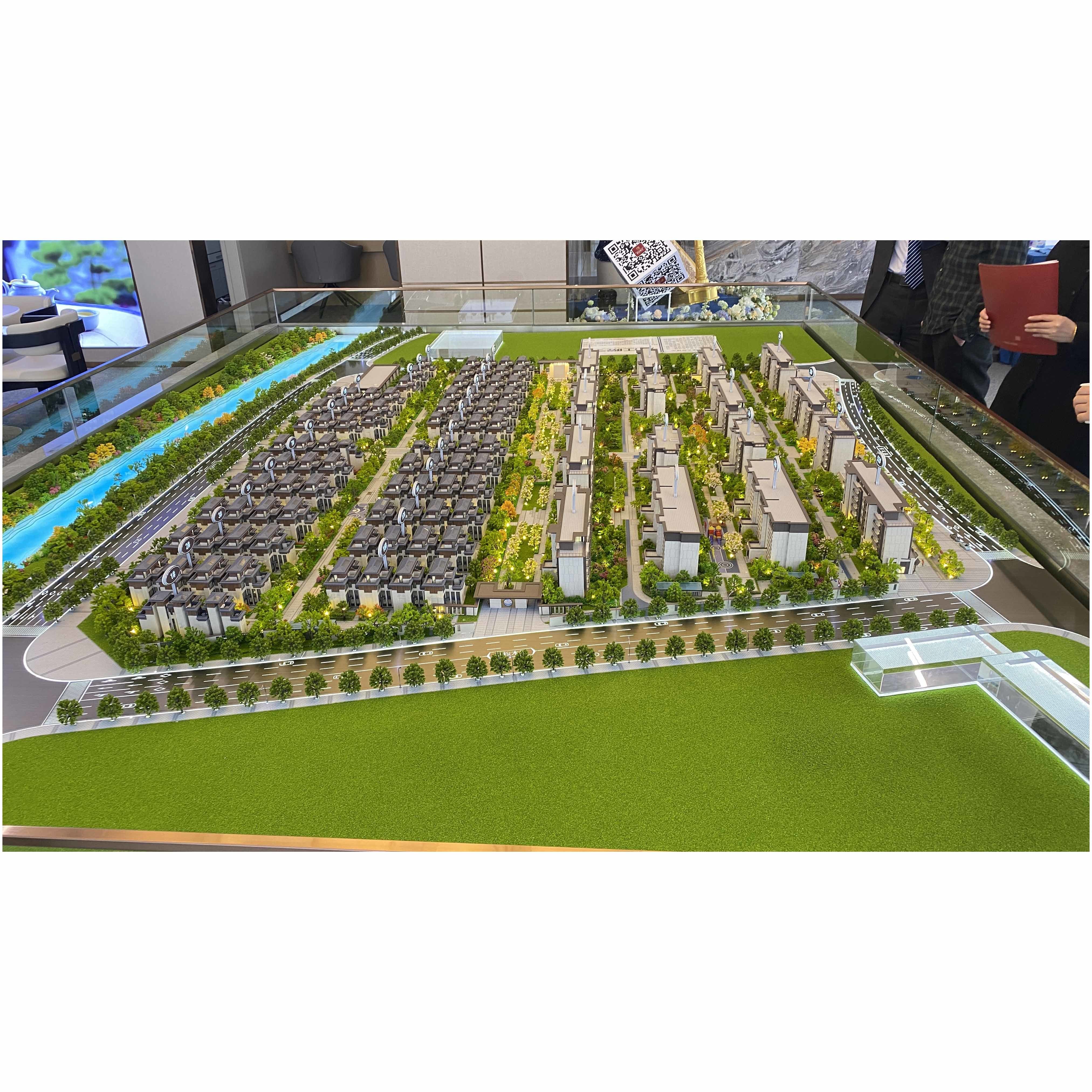Large Community 1:150 Scale Model Residential Models Architectural