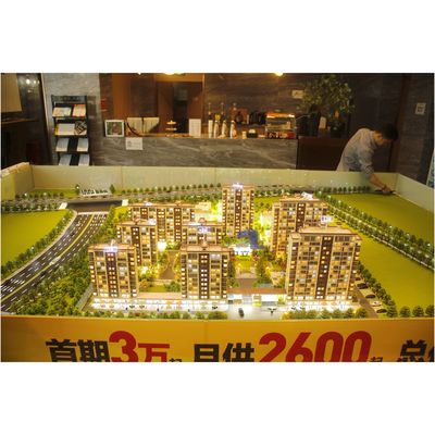 China scale model for architecture factory