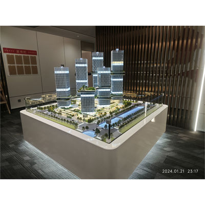 Multi Tower Business Architectural Scale Model Urban Development 1:150 ...